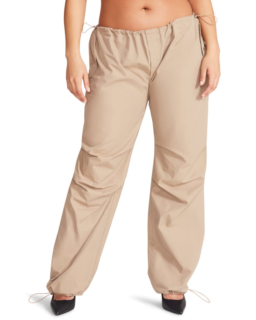 Khaki Steve Madden Pia Parachute Women's Pants | PH 1264UED